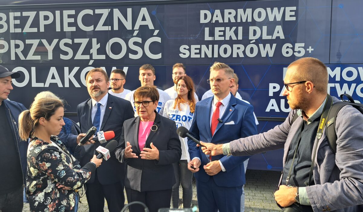 Pani Premier Beata Szydło w Żninie