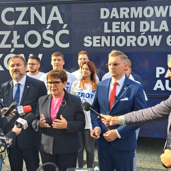 Pani Premier Beata Szydło w Żninie